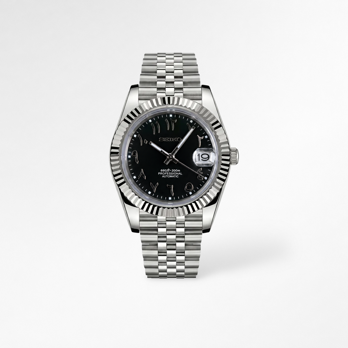 Datejust Arabic Black Reglage watch