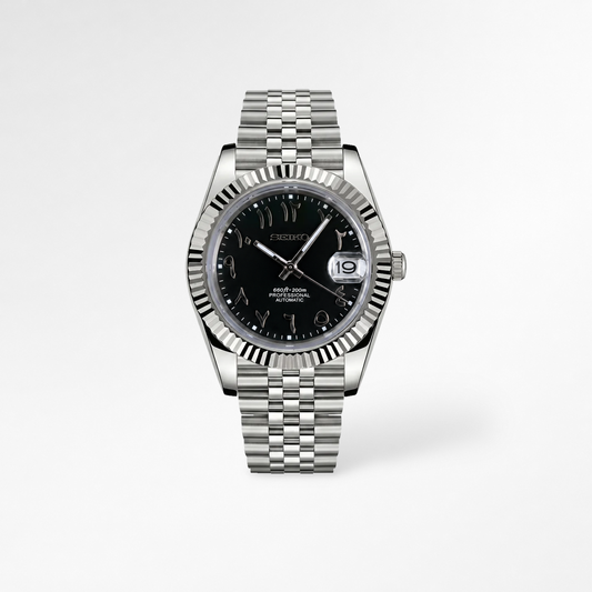 Datejust Arabic Black Reglage watch