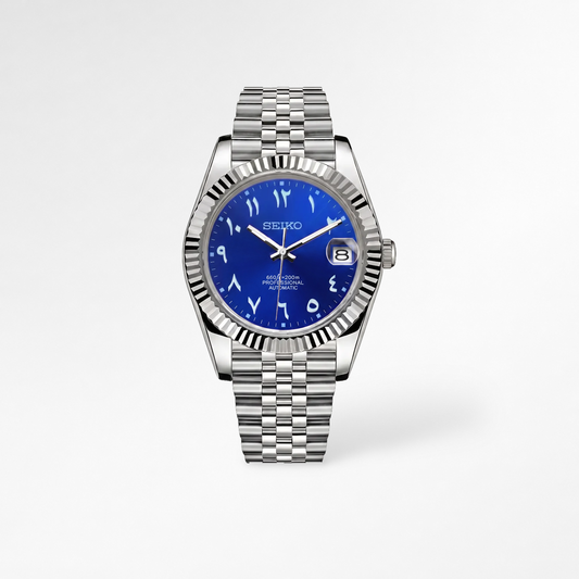 Datejust Arabic Blue Reglage watch