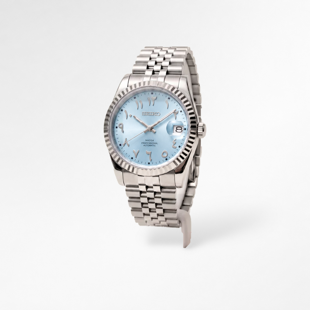 Datejust Arabic Ice Blue Reglage watch