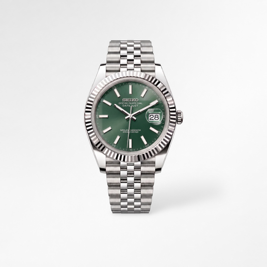 Datejust Green Reglage watch