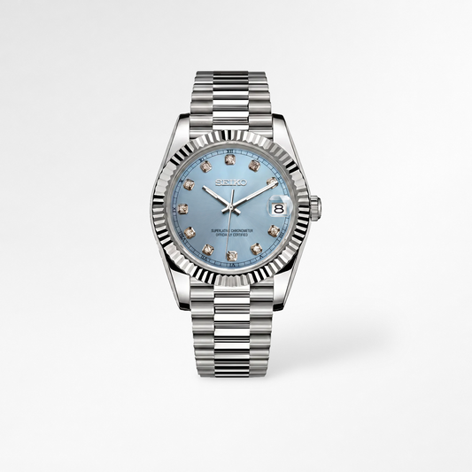 Datejust Ice Blue Diamond Reglage watch