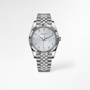 DateJust Silver Arabic