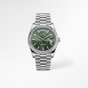 Day-Date Olive Baguette