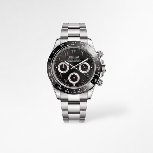Daytona Arabic Black Reglage watch