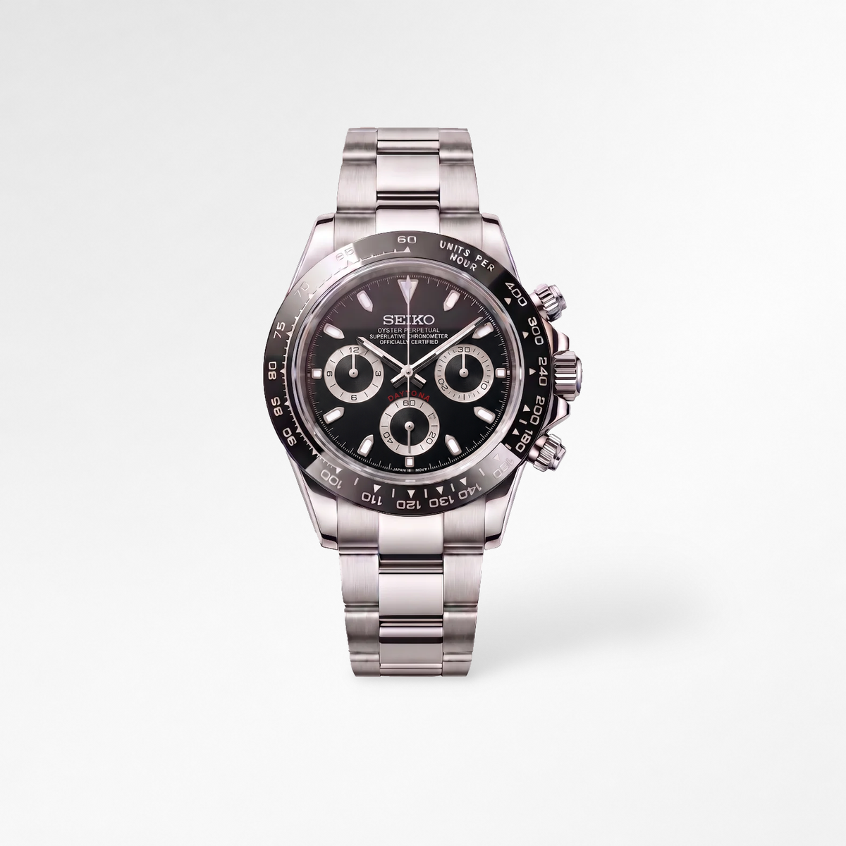 Daytona Black Reglage watch