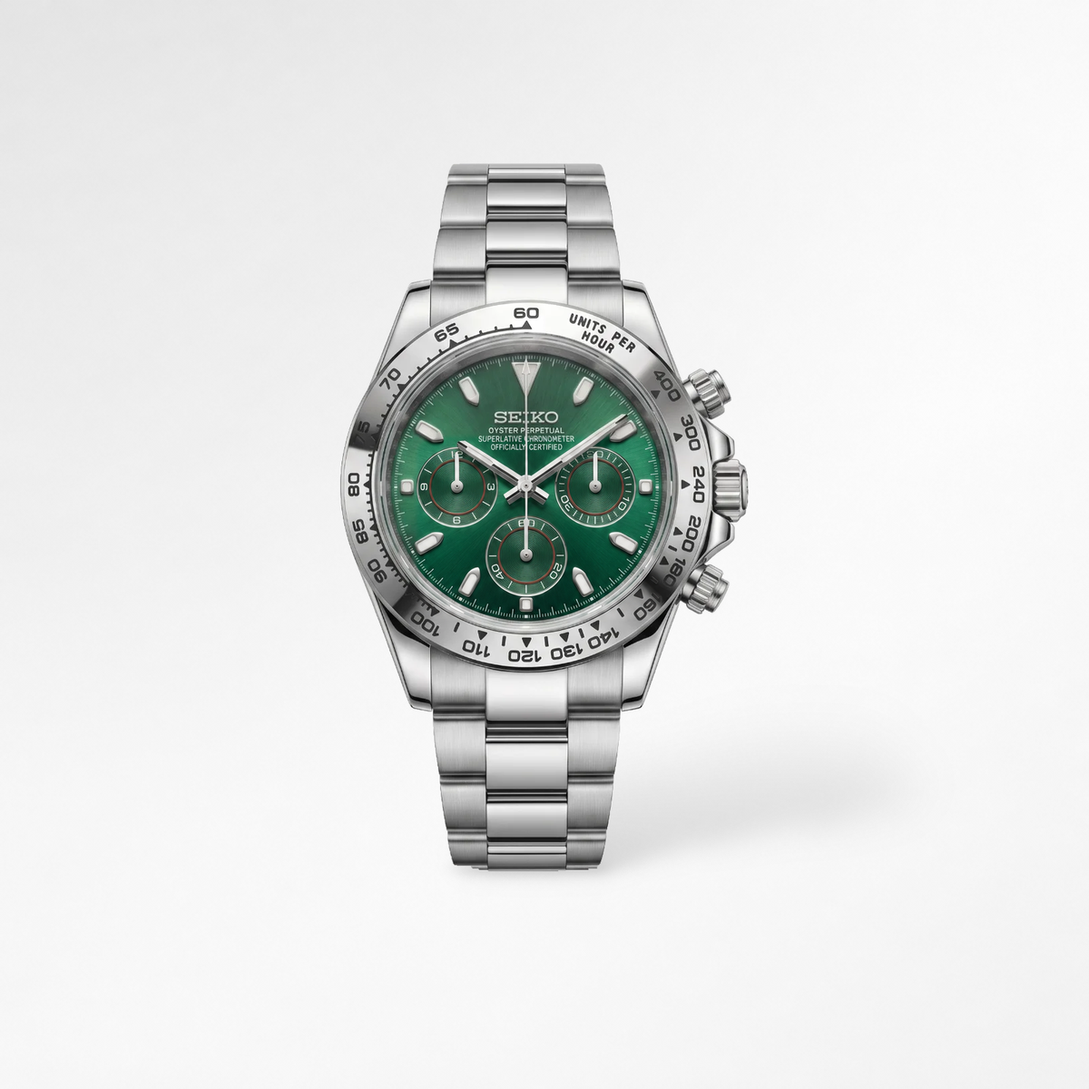 Daytona Green Reglage watch