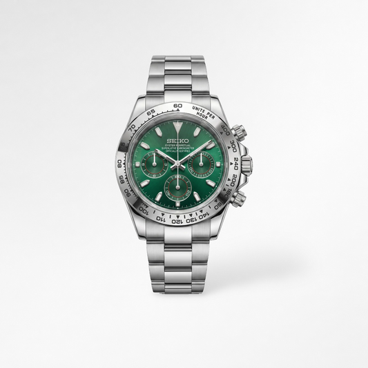 Daytona Green Reglage watch