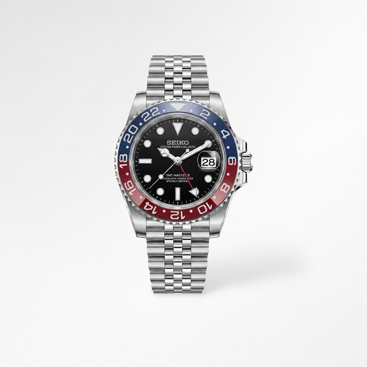 Gmt Pepsi Reglage watch