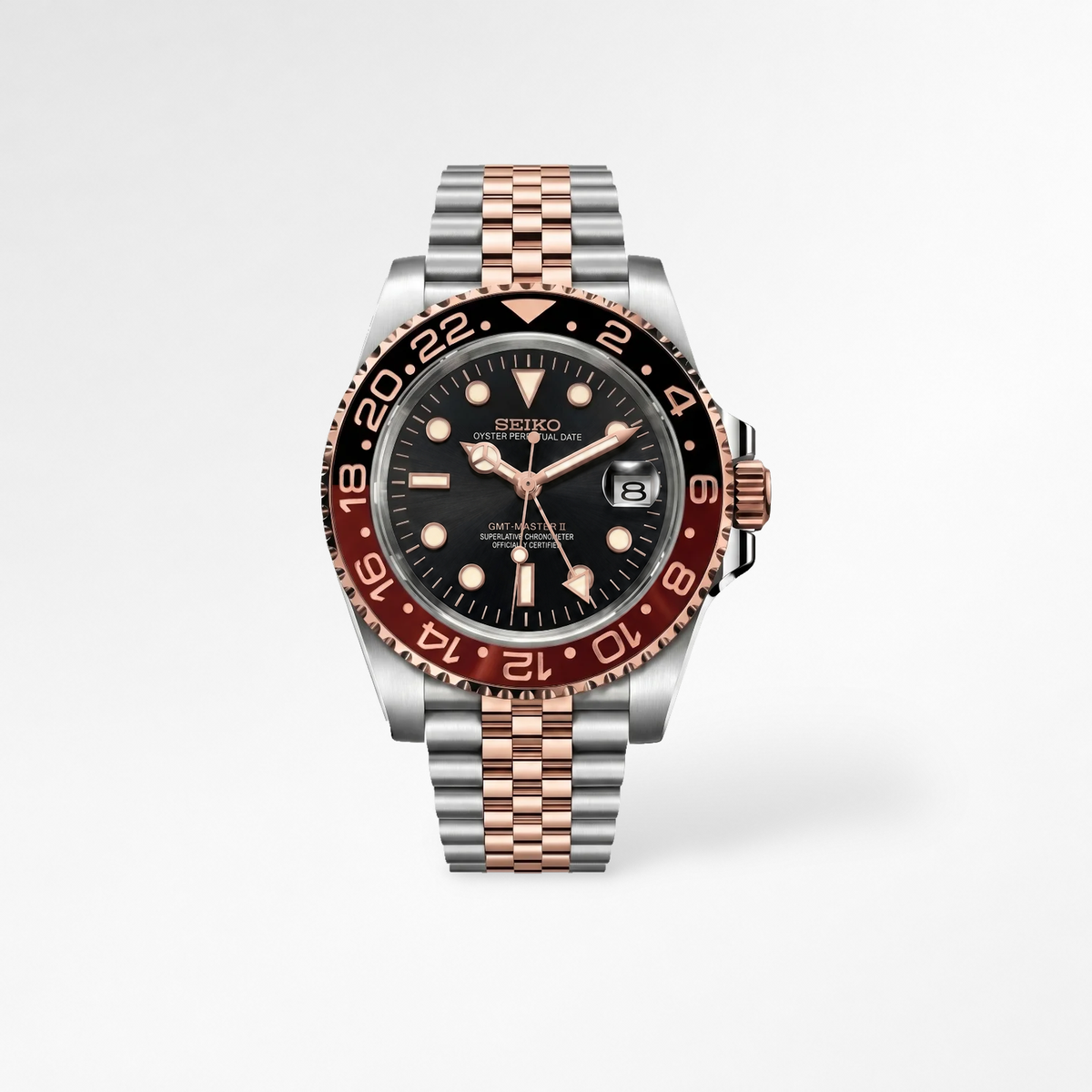 Gmt Two-Tone Rootbeer V2 Reglage watch
