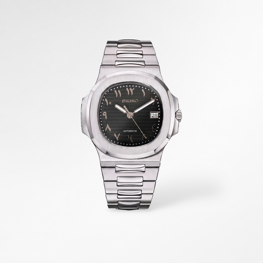 Nautilus Arabic Black Reglage watch