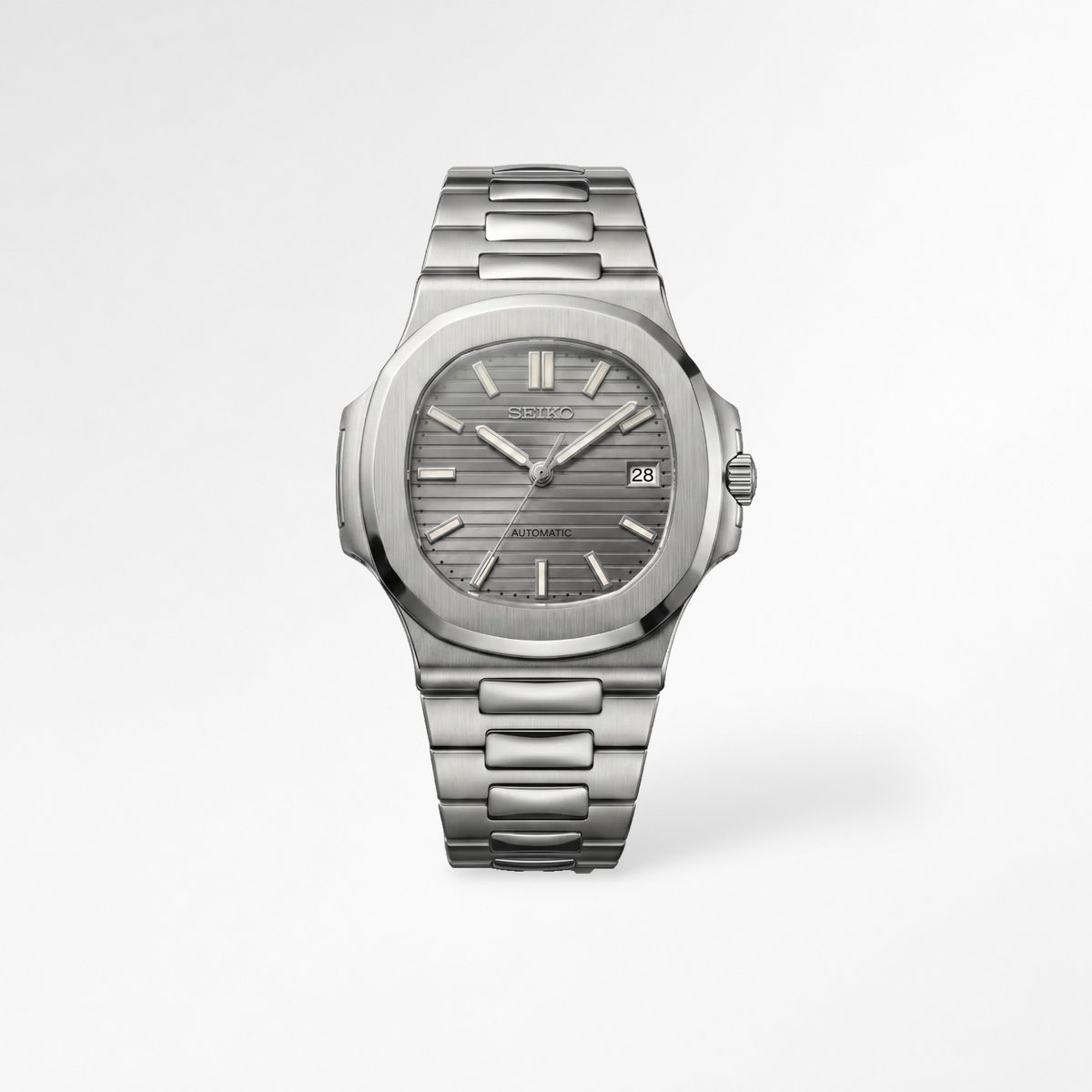 Nautilus Grey Reglage watch