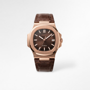 Nautilus Rose Gold Leather