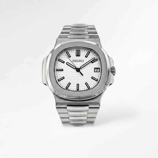 Nautilus White Reglage watch