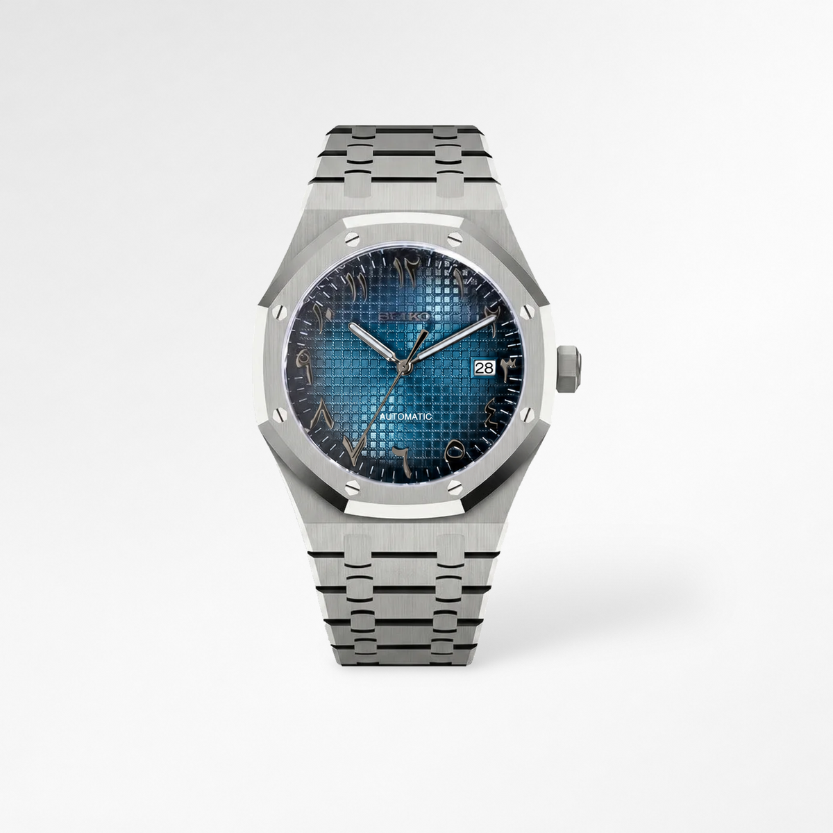 Royal Oak Arabic Blue Reglage watch