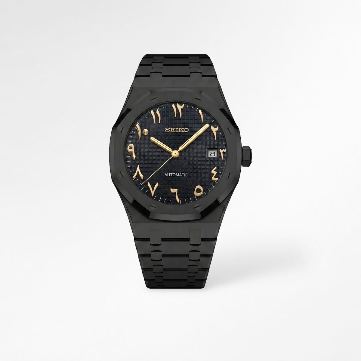 Royal Oak Arabic Full Black Reglage watch