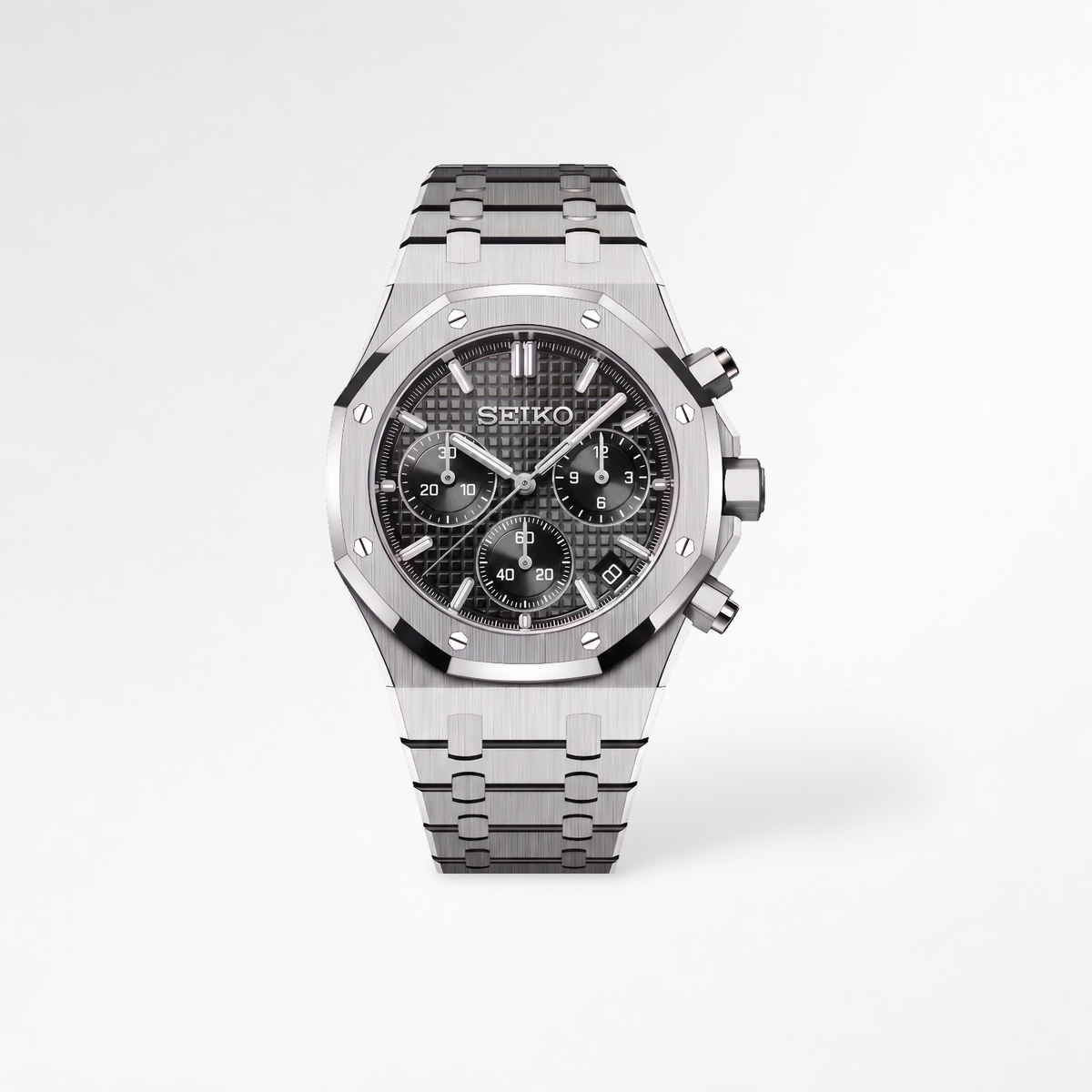 Royal Oak Chrono Black Reglage watch