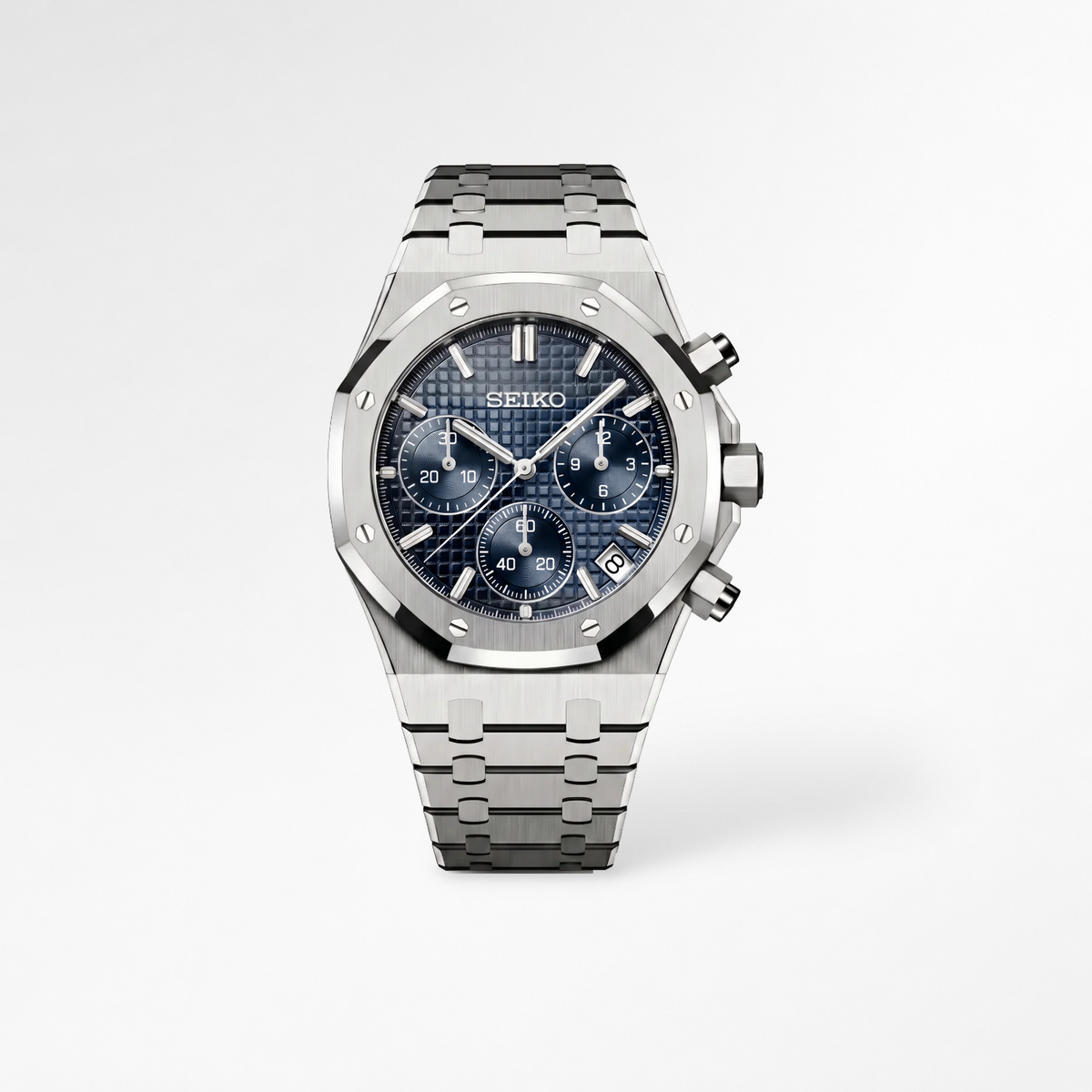 Royal Oak Chrono Full Blue Reglage watch