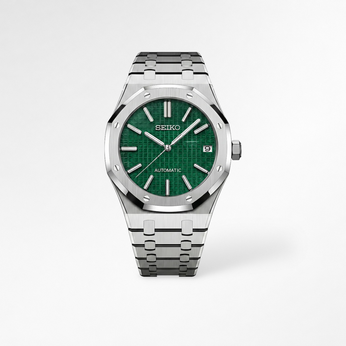 Royal Oak Green Reglage watch