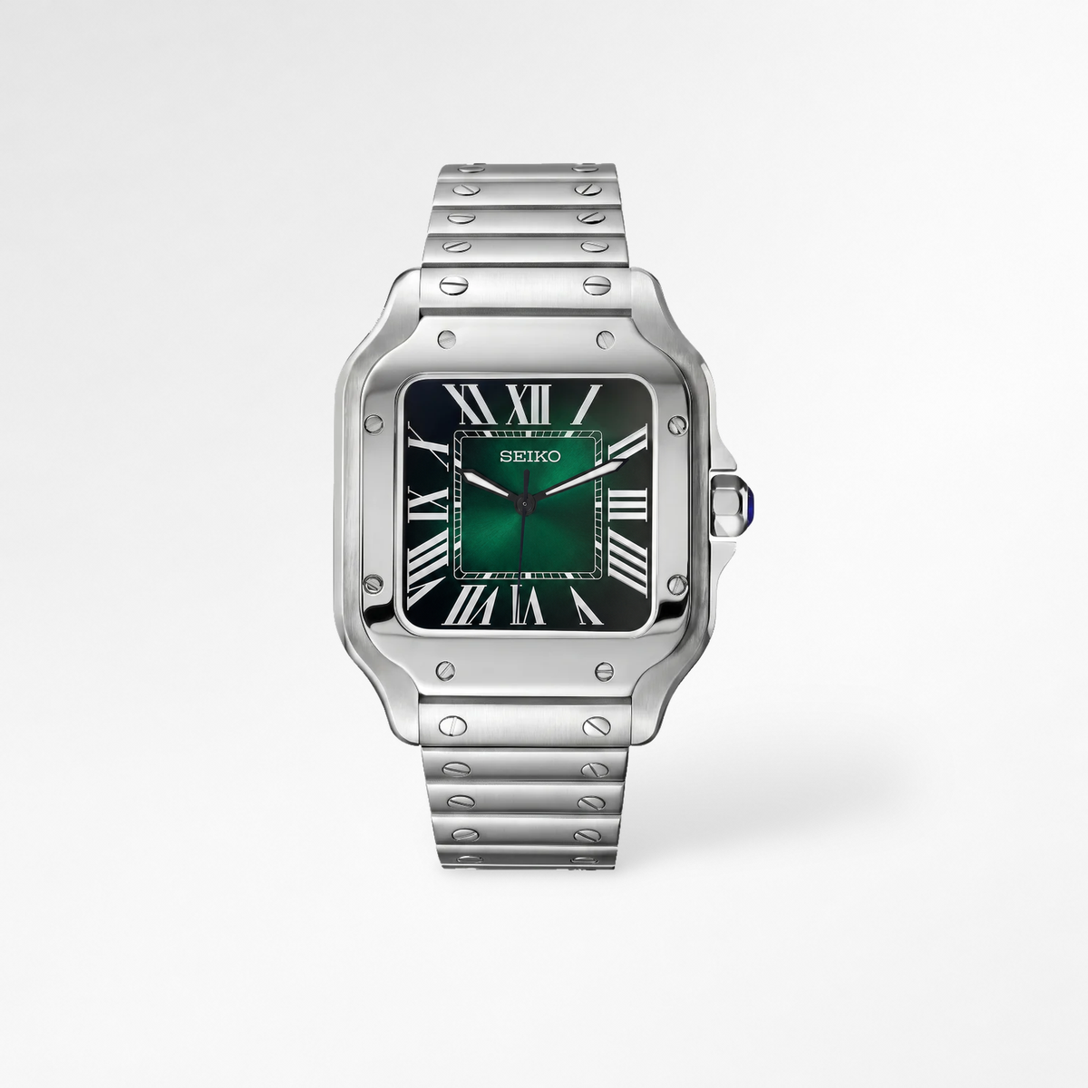Santos Green Reglage watch