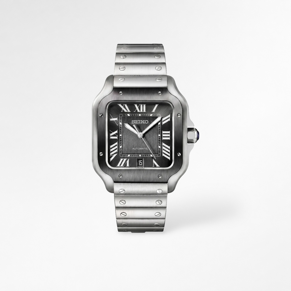 Santos Metallic Reglage watch