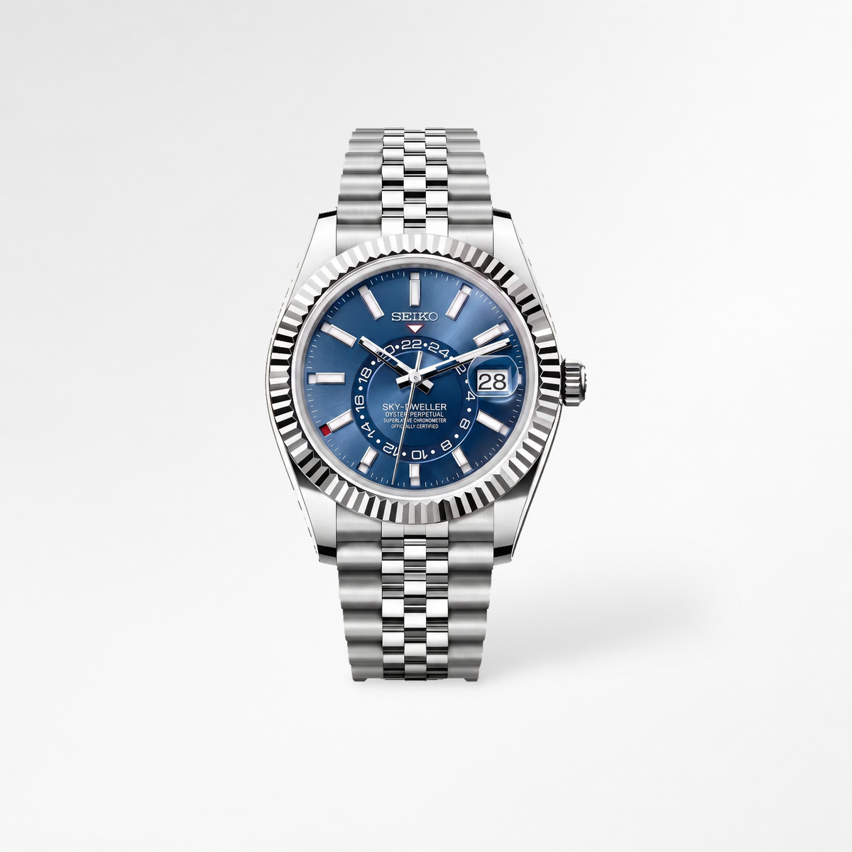 Sky Dweller Blue Reglage watch