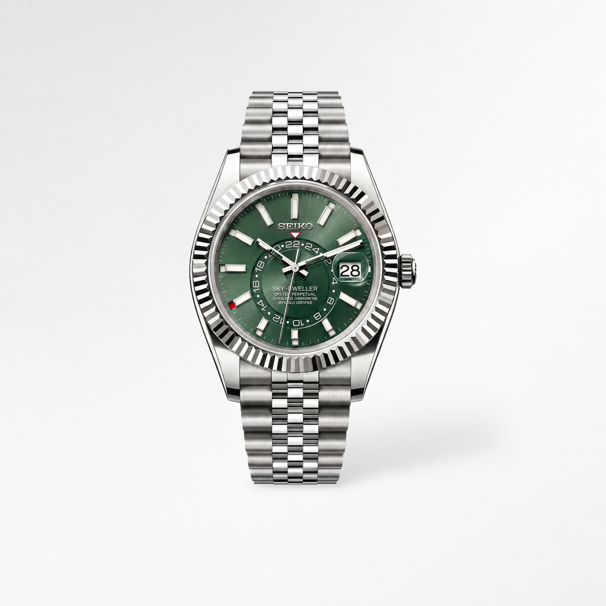 Sky Dweller Green Reglage watch