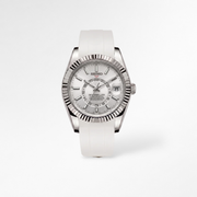 Sky Dweller Rubber White