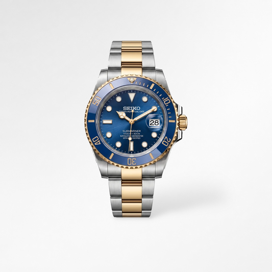 Submariner Two-Tone Blue Reglage watch