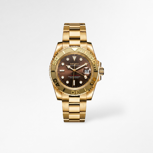 Yacht-Master Full Gold Chocolate Reglage watch