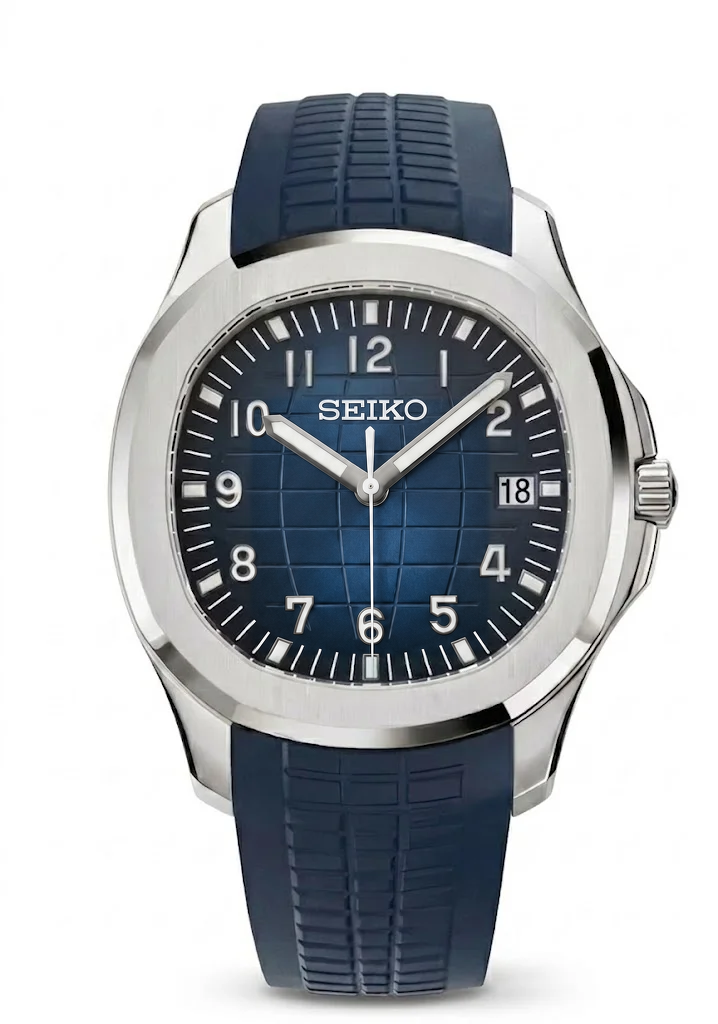 Aquanaut Blue Reglage watch