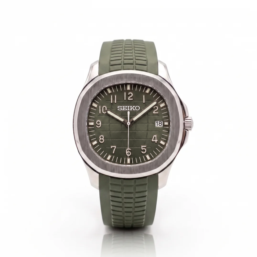 Aquanaut Green Reglage watch