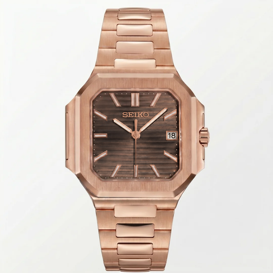 Cubitus Rose Gold Chocolate Reglage watch