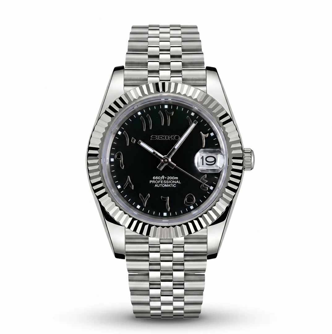 Datejust Arabic Black Reglage watch