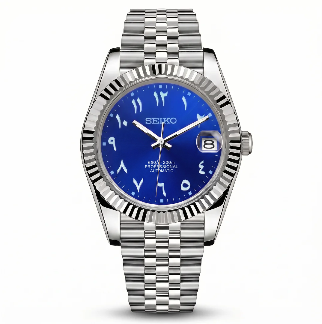 Datejust Arabic Blue Reglage watch