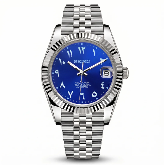 Datejust Arabic Blue Reglage watch