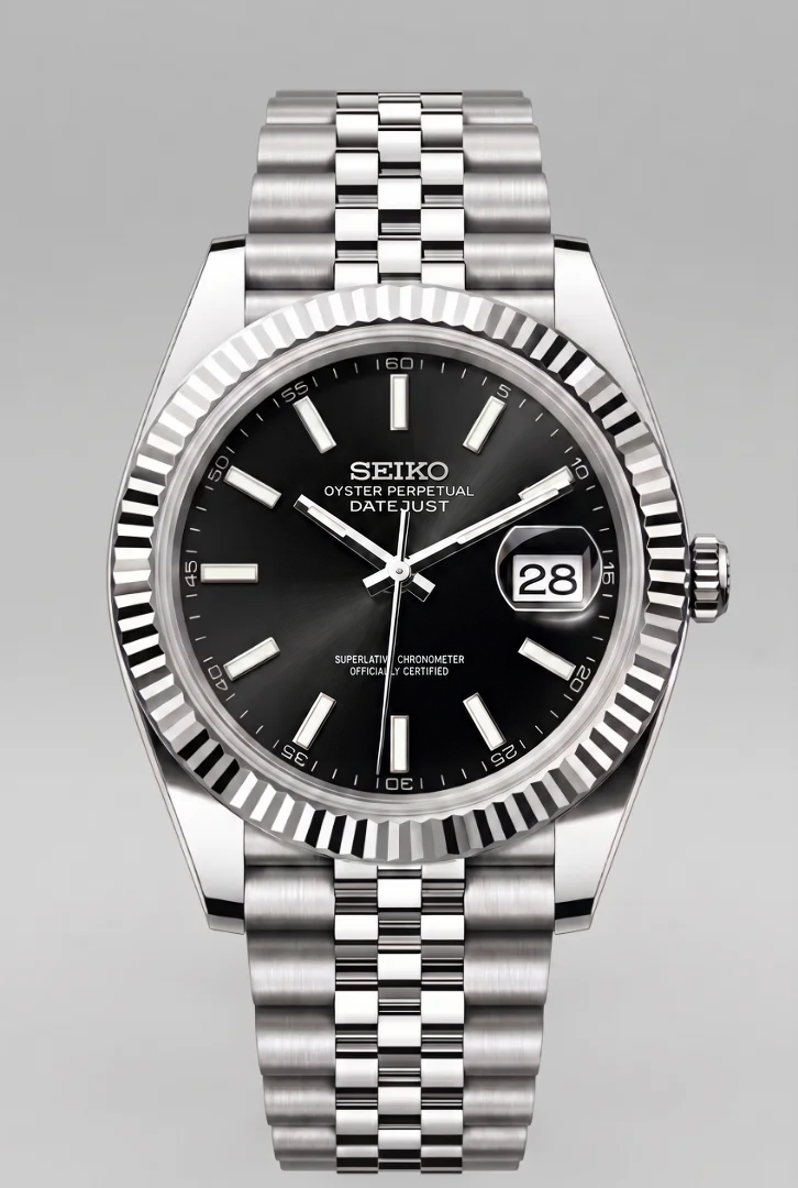 Datejust Black Reglage watch