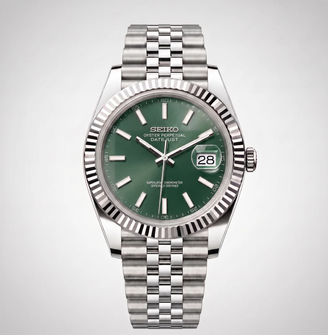 Datejust Green Reglage watch