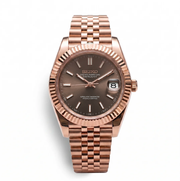 Datejust Rose Gold Chocolate
