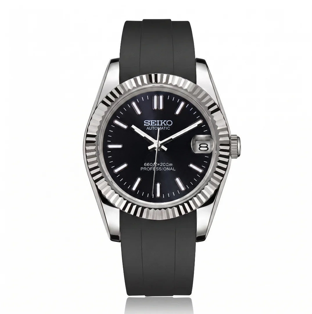 Datejust Rubber Black Reglage watch