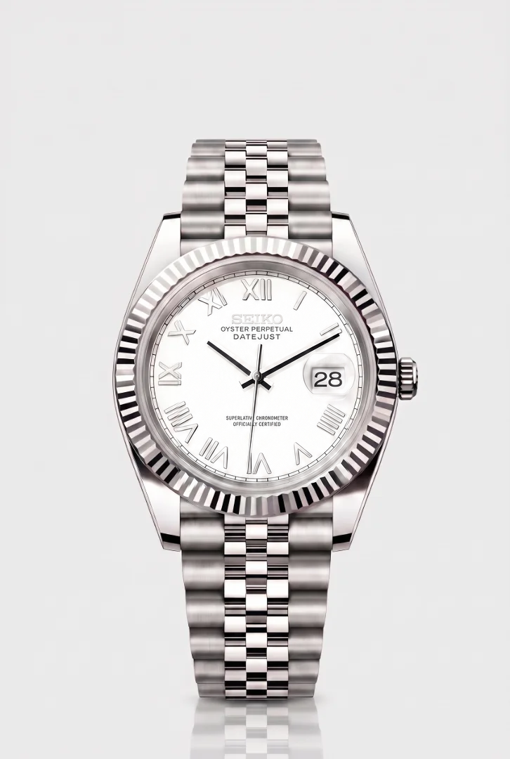 Datejust White Roman Reglage watch