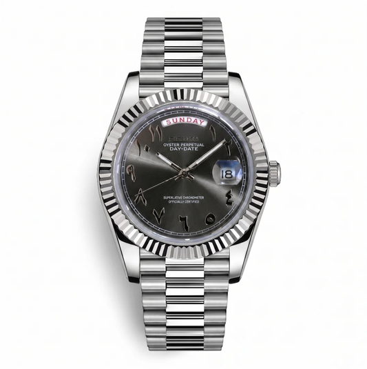 Day-Date Arabic Black Reglage watch