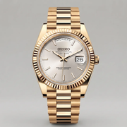 Day-Date Gold Silver Baguette