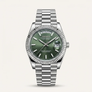 Day-Date Olive Baguette