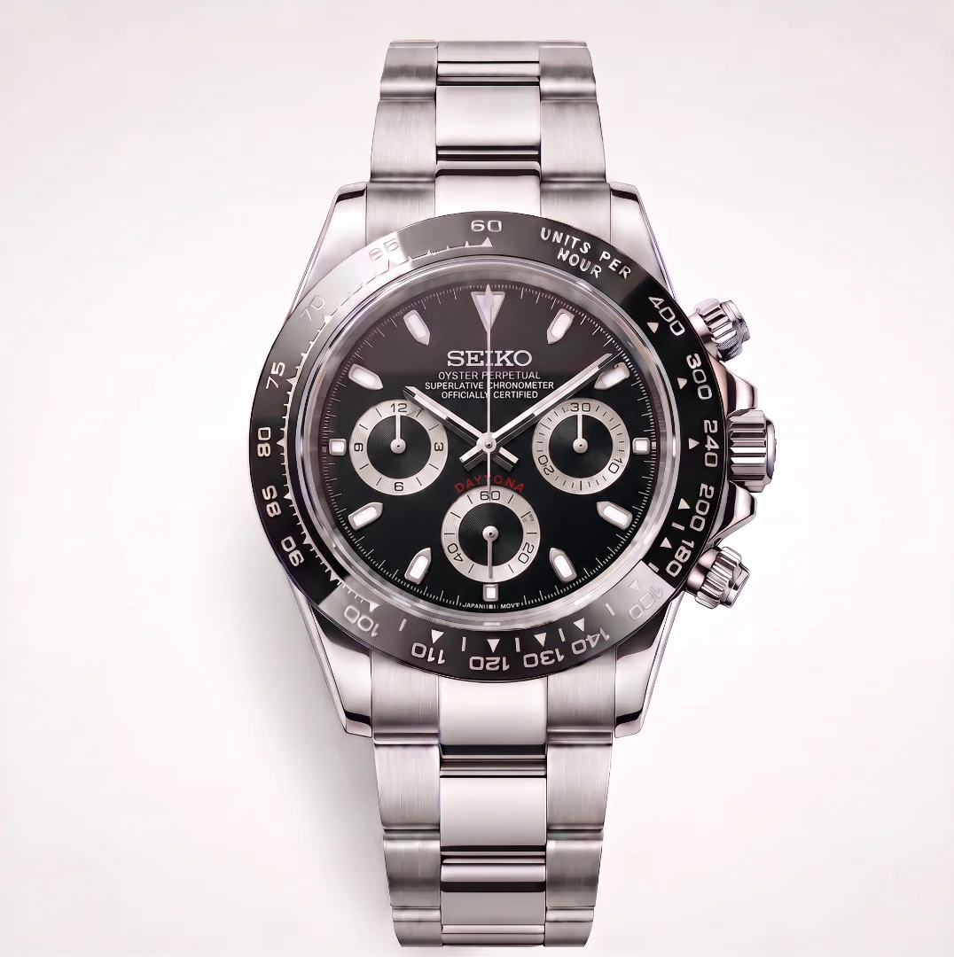 Daytona Black Reglage watch
