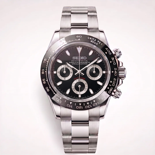 Daytona Black Reglage watch