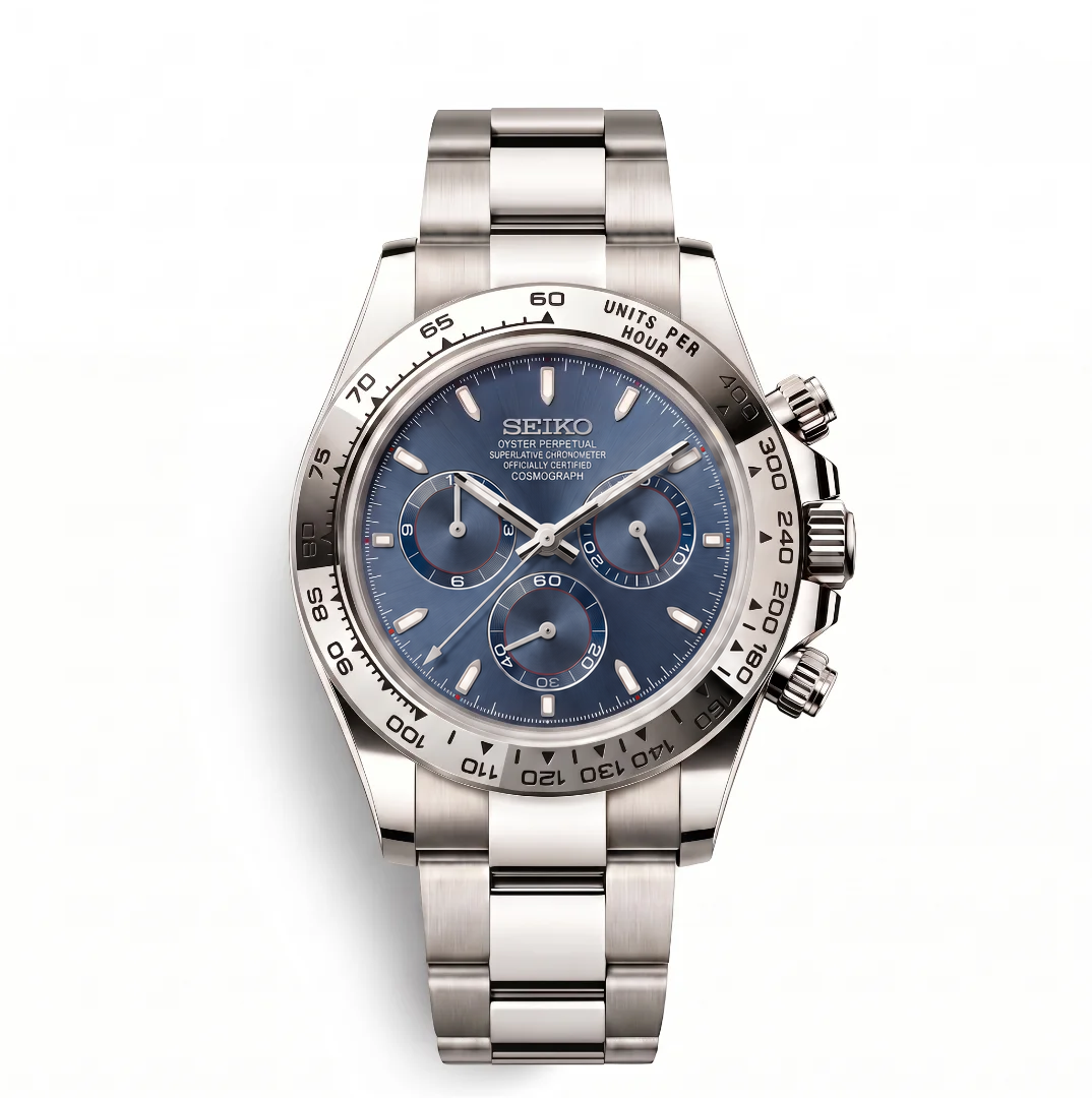 Daytona Blue Reglage watch