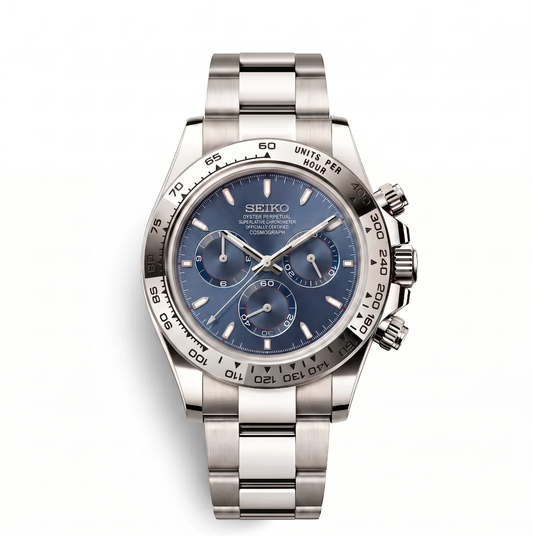 Daytona Blue Reglage watch