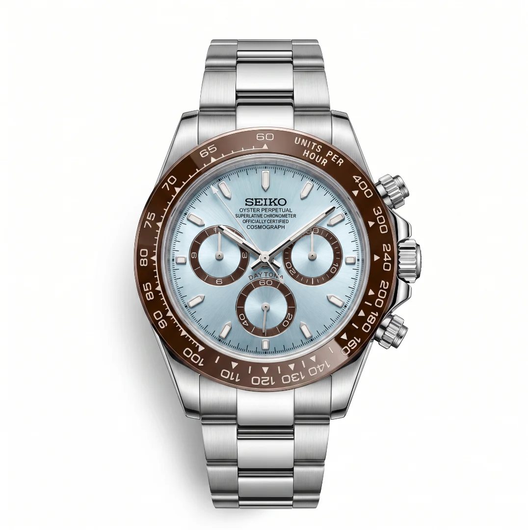 Daytona Ice Blue Reglage watch