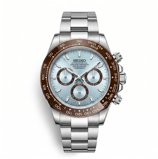 Daytona Ice Blue Reglage watch